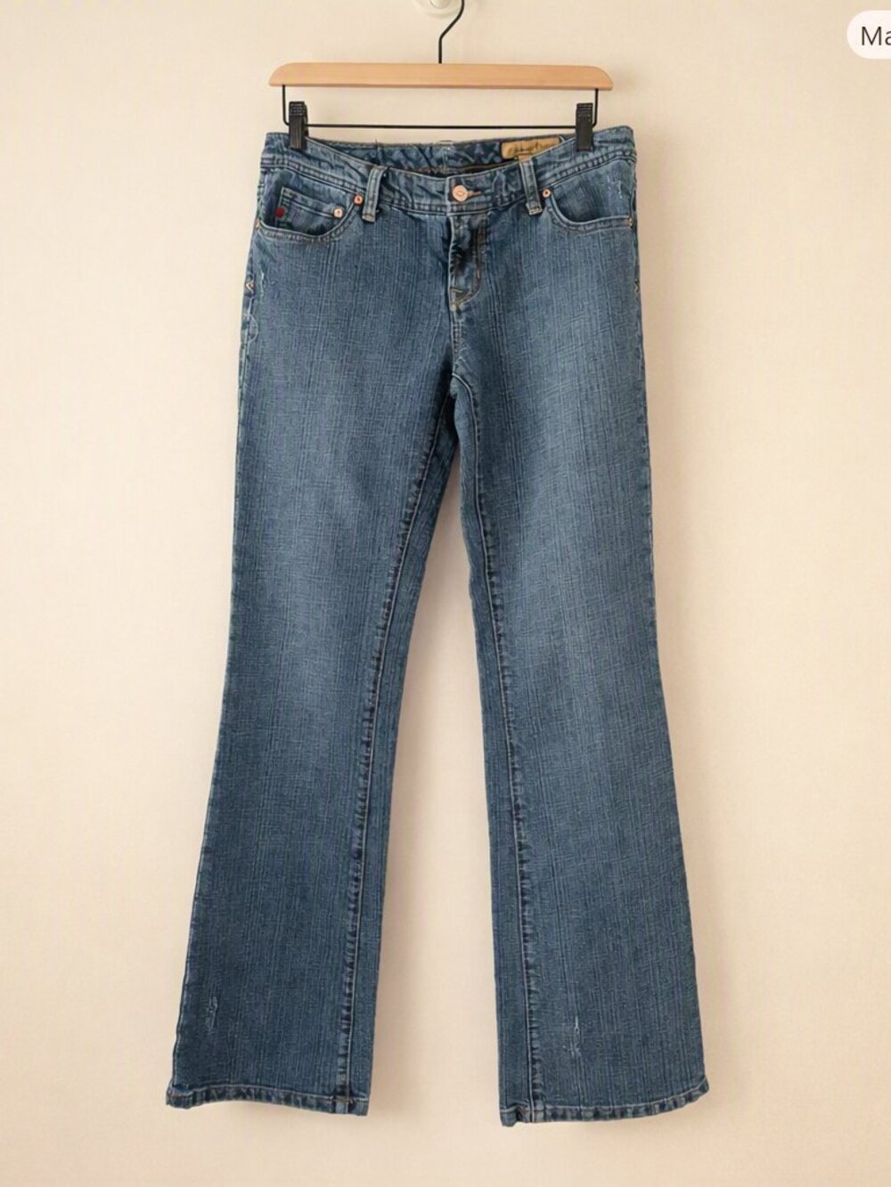 7 for All Mankind Classic Flair Jeans Size 32 Slightly distressed